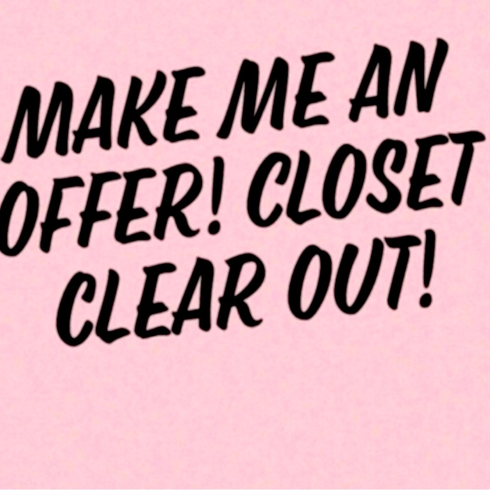 Closet clear out!!!